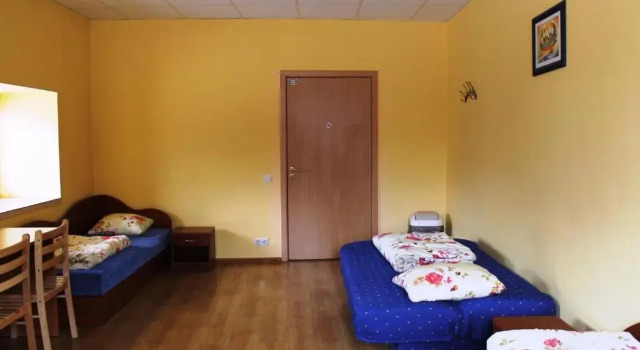 Кровать в общем номере (мужской номер) Fortuna Hostel