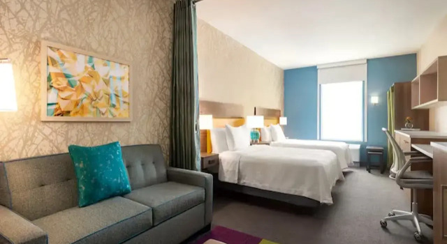 Home2 Suites By Hilton Houston Downtown Convention Center, Забронировать Отель Новые отели Хьюстона, рядом с Станция хьюстонского скоростного трамвая "Белл", новые