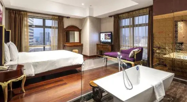 Люкс с видом на город Xiamen Tegoo Hotel