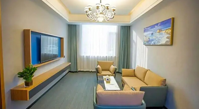 Люкс Deluxe GreenTree Eastern Hotel Binzhou Zhonghai International Convention and Exhibition Center