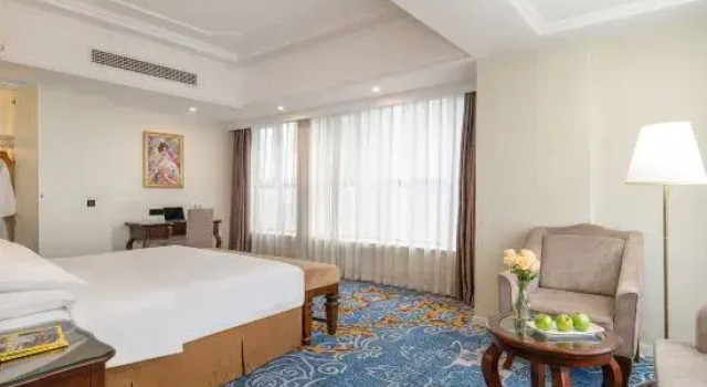 Люкс Deluxe Vienna International Hotel (Chengdu West Railway Station Qingyang Wanda)