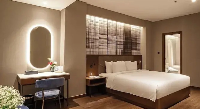 Номер Deluxe Nhat Ha Lavish Hotel