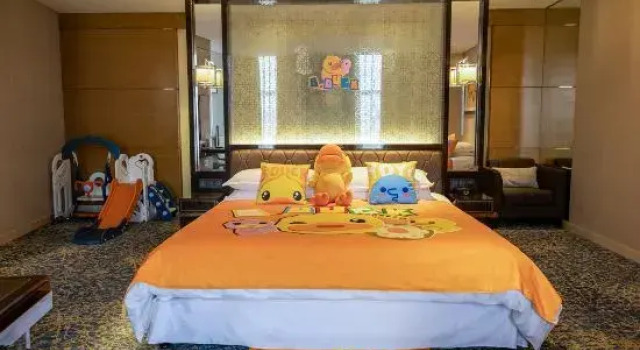 Семейный номер Standard Sheraton Changchun Jingyuetan Hotel