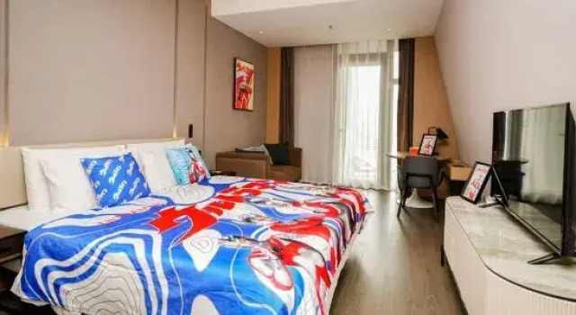 Двухместный семейный люкс Atour Hotel Tianjin Eye
