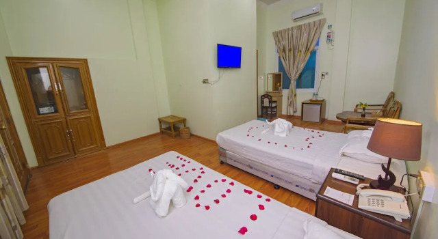 Двухместный номер Deluxe с видом на город Hotel Myat Nan Taw Win