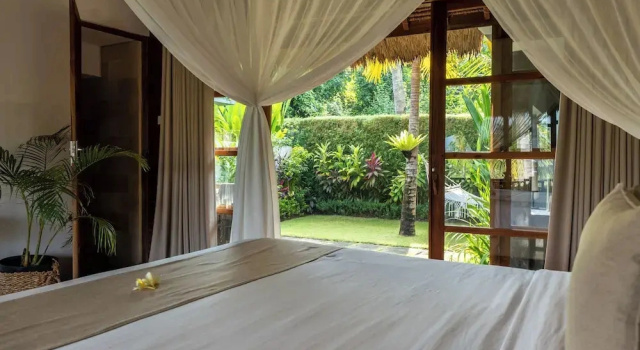 Номер Deluxe с балконом Lempuyang Boutique Hotel