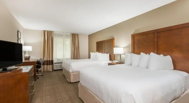 Четырёхместный номер Standard Wyndham Garden Hotel Cross Lanes Charleston