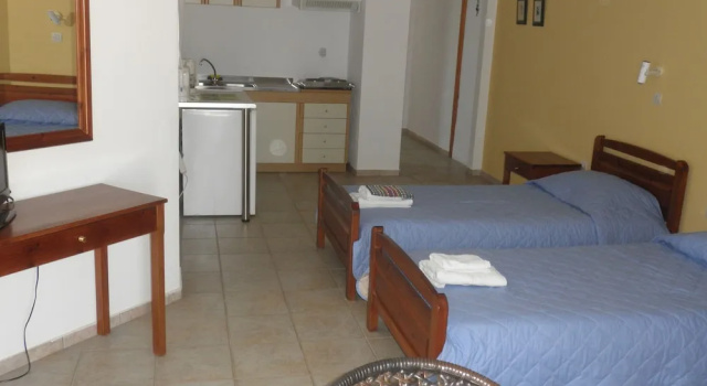 Студия с балконом Anthemis Apartment