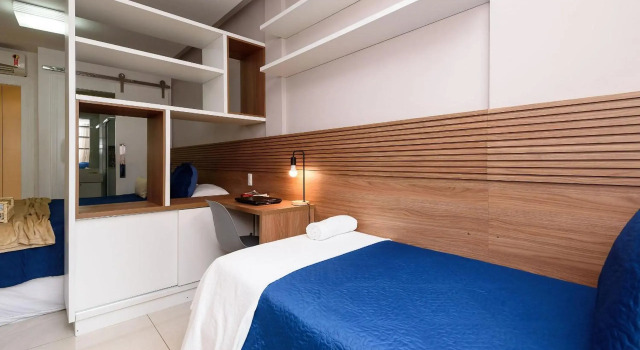Omar do Rio - Moderno 2Qtos, Internet 120mbps, WorkStation, Smart TV, 300m da Praia de Copacabana - BR 531-902