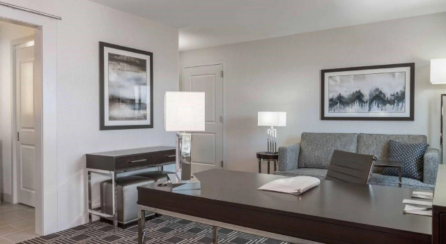 Двухместная студия Hampton Inn & Suites-Worcester, MA
