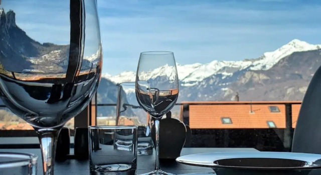Апартаменты с видом на горы Ferienapartment Landhaus 4U Meiringen