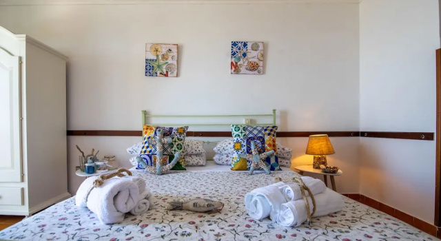 Трёхместный номер Standard с балконом и с видом на море Hotel Restaurant Madonna della Scala