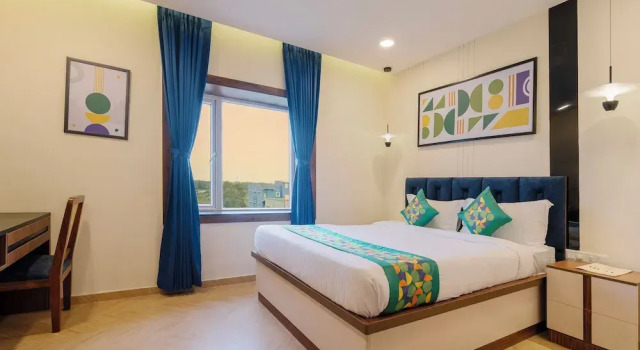 Economy Kahden hengen huone Treebo Premium Aasma Courtyard