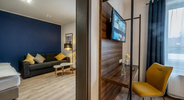 Четырёхместный номер Deluxe Hotel Zu Freunden
