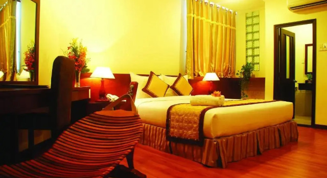 Люкс Deluxe Hau Giang Hotel