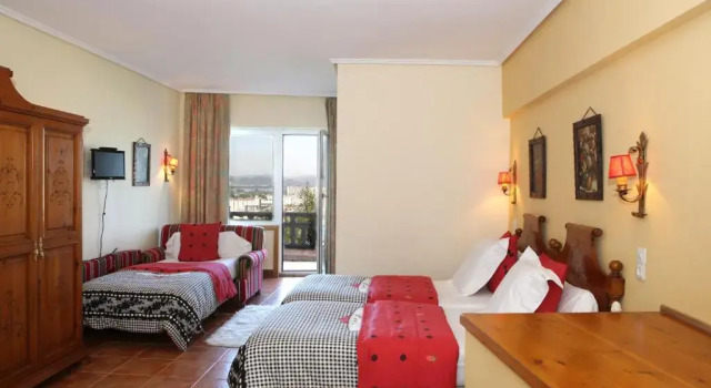 Standard Neljän hengen huone parvekkeella merinäköala Hotel Risco