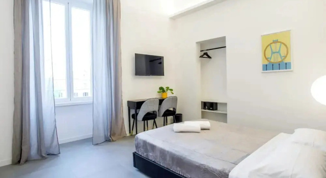 Трёхместный семейный люкс Deluxe Re di Roma Luxury Suite