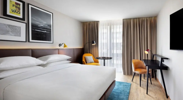 Двухместный номер Deluxe с видом на город Four Points by Sheraton Matosinhos