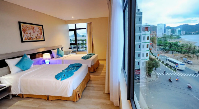 Двухместный номер Deluxe с видом на море Bu Nha Trang