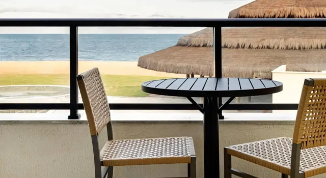 Двухместный номер Standard с балконом и с видом на океан Wyndham Natal Pitangui Praia