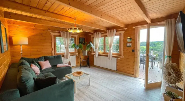 Коттедж с 2 комнатами Ferienhaus Blockhaus am Hengstberg bei Dresden