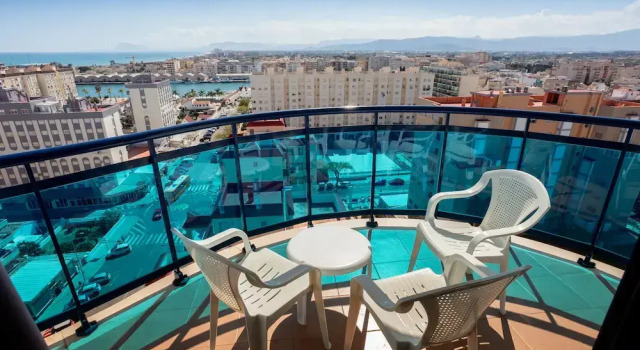 Двухместный номер Standard с балконом и с видом на море Hotel Cibeles Playa