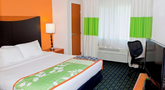 Двухместный люкс Fairfield Inn Forsyth Decatur