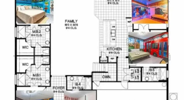 Коттедж 2461 Shanti · Brand New 15br Mansion/pool/spa/close to Disney