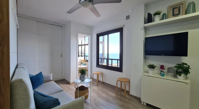 Acogedor estudio en Candelaria en primera línea de mar