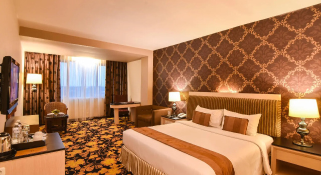 Двухместный номер Deluxe Grand Rocky Hotel Bukittinggi