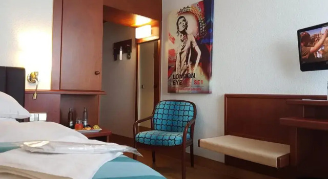 Deluxe simple chambre Leine Hotel