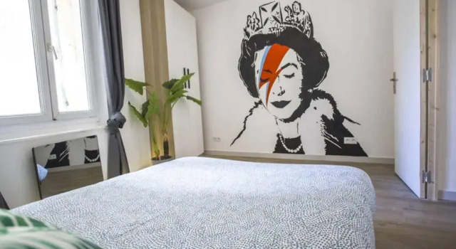 GregBnb-com - Centre Ancien - T2 Street Art - Wifi, Забронировать Апартаменты/квартира Апартаменты Тулона, рядом с Cafe-Theatre de la Porte d'Italie, Апартаменты/квартира