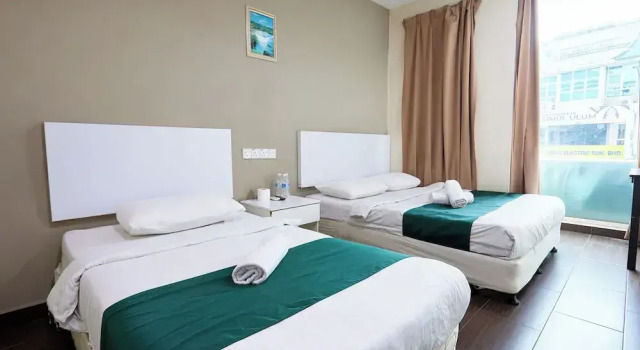 Трёхместный номер Standard с видом на город Fast Hotel Sri Gombak Near Batu Caves