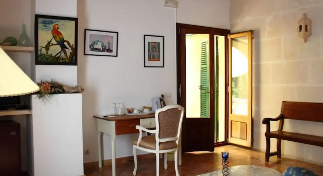 Люкс с видом на сад Petit Hotel Es Figueral