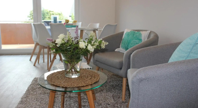 Komfortapartment mit Balkon & Ostseeblick Poel, Забронировать Апартаменты/квартира Апартаменты Даме, рядом с Пляж Даме, Апартаменты/квартира