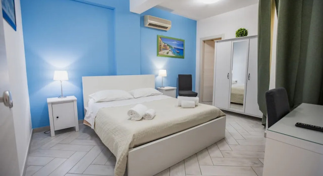 Четырёхместный номер Standard с балконом и с видом на город Belvedere Rent Rooms