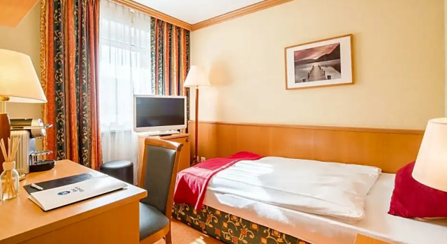 Одноместный номер Standard Hôtel Rallye & Entrées aux Bains de la Gruyère