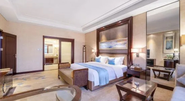 Люкс с видом на окрестности Liaocheng Arcadia International Hotspring Hotel