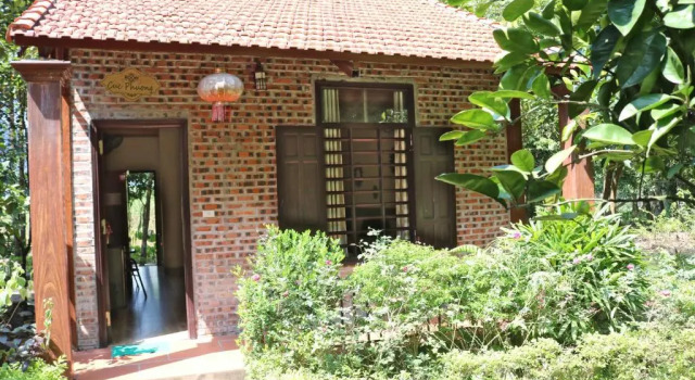 Бунгало с видом на сад Hang Mua Valley Homestay