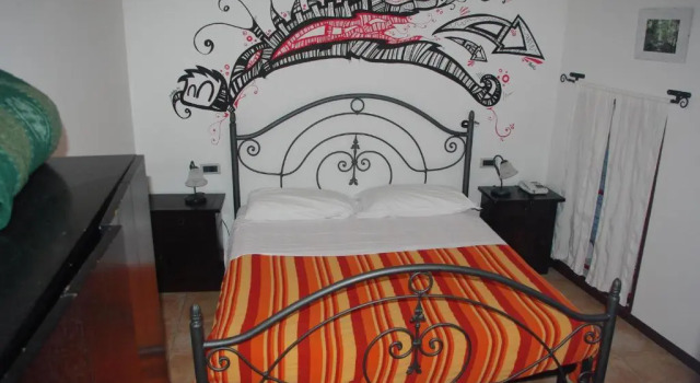 Standaard Tweepersoonskamer uitzicht op de bergen B&B Sanpancrazio