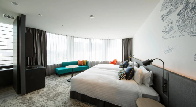 Двухместный номер Corner Deluxe Hotel Intergate Osaka Umeda