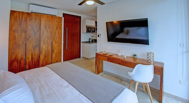 Loveboat Penthouse Studio With Private Splash Pool – PENTHOUSE 5 B – By Salt-Kisses, Prenota Appartamento Hotel a Tulum con parcheggio, Parcheggio