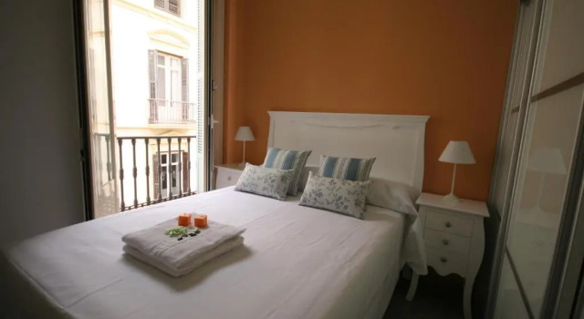 Апартаменты c 1 комнатой с красивым видом из окна Apartamentos Calle Larios