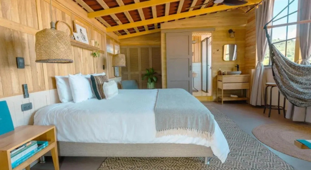 Двухместный люкс с балконом Hotel Plantación