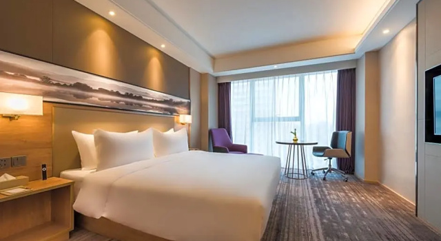 Двухместный номер Deluxe Mercure Yantai Golden Beach