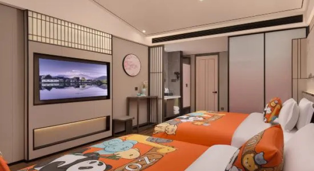 Семейный тент Moshang Qingya Hotel (Erlijing Night Market in Yingzhou Center, Fuyang)