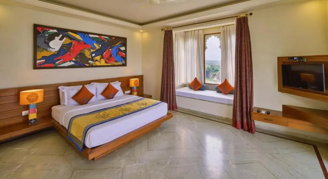 Двухместный номер Deluxe juSTa Brij Bhoomi Resort, Nathdwara