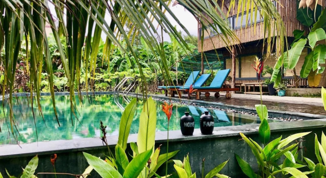 Двухместный номер Superior с балконом и с видом на сад Home Farm Villa Hoi An