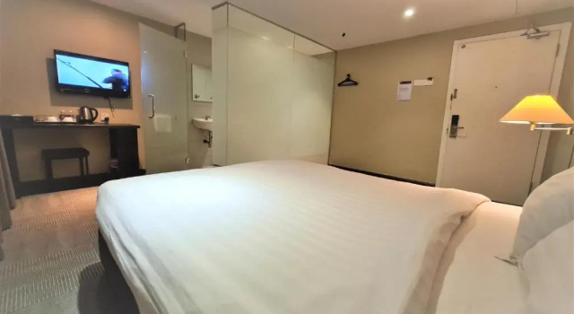 Standardowy dwuosobowy pokój Merdeka Hotel Kluang