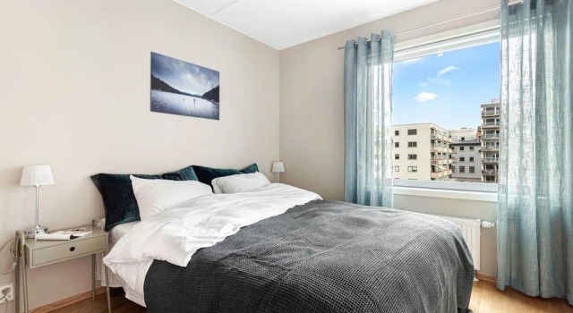 Апартаменты с 3 комнатами с балконом BJØRVIKA APARTMENTS, Teaterplassen, Oslo city center